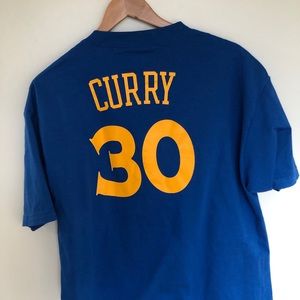 Steph Curry Jersey Style Shirt Large
